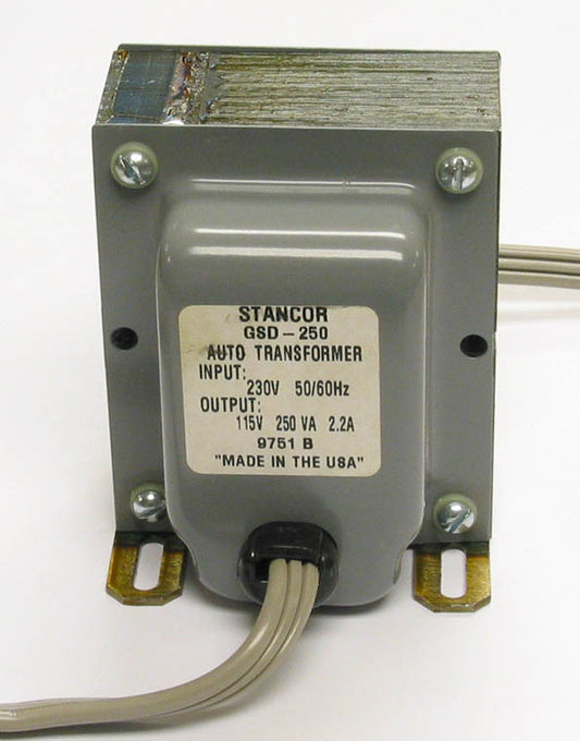 Stancor GSD-250 Auto Transformer 230V to 115V 250VA