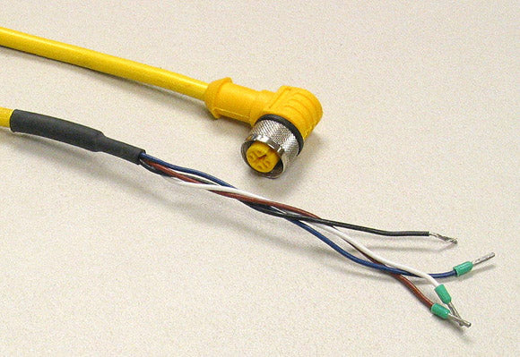 Banner MQDC-415 Right Angle M12 Female 4-Wire Connector Sensor Cable Cordset