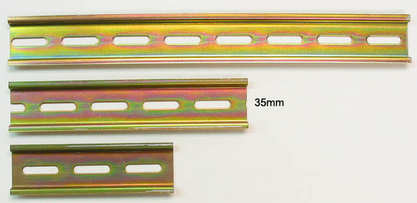 DIN 35mm Rail IEC For Mounting Terminal Blocks and Components