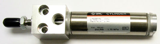 SMC NCMR075-0125 Round Body Double Acting Air Cylinder Actuator