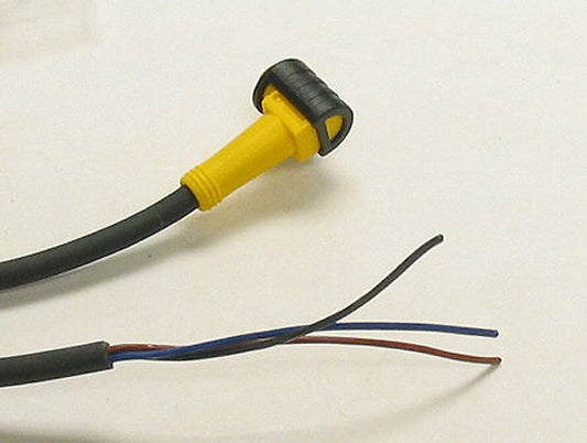 Turck PKW 3Z-*/S90 / Escha ZWKP3-*./S90 Right Angle M8 Female 3-Wire Snap Connector Sensor Cable Cordset