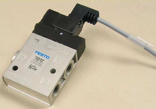 Festo EF163165 CPE24-M1H-3GLS-3/8 Solenoid Valve 24 VDC