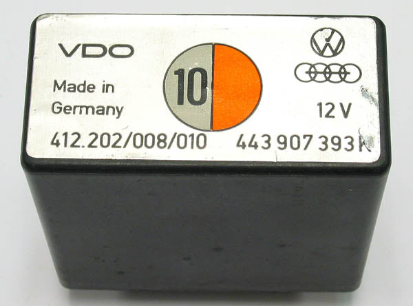 VW / Audi 443 907 393K Control Unit Idle 12Volt