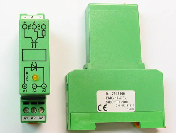 Phoenix EMG 17-OE-24DC/TTL/100 Power Solid State Optocoupler Relay Nr. 2948160