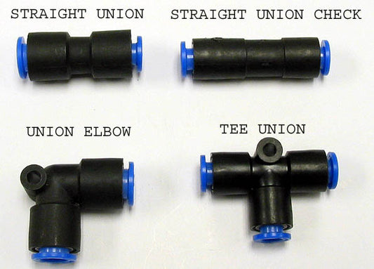 SMC Legris Prestolok Quick Disconnect One Touch Metric Plastic Tube Fittings