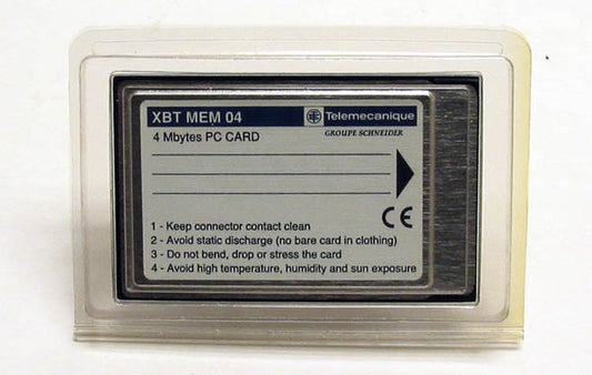 Telemecanique XBT MEM04 ScanDisc PCMCI Memory Card ATA