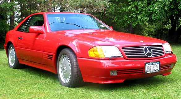 Mercedes Benz MB 1992 92 SL500 500SL Roadster with Both Tops