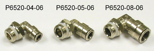 Camozzi 6520 / 6510 Series Quick Disconnect One Touch Plastic Tube Fittings