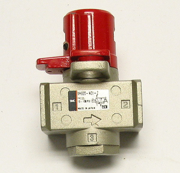 SMC VHS20-N01-Z Modular Shut Off Valve