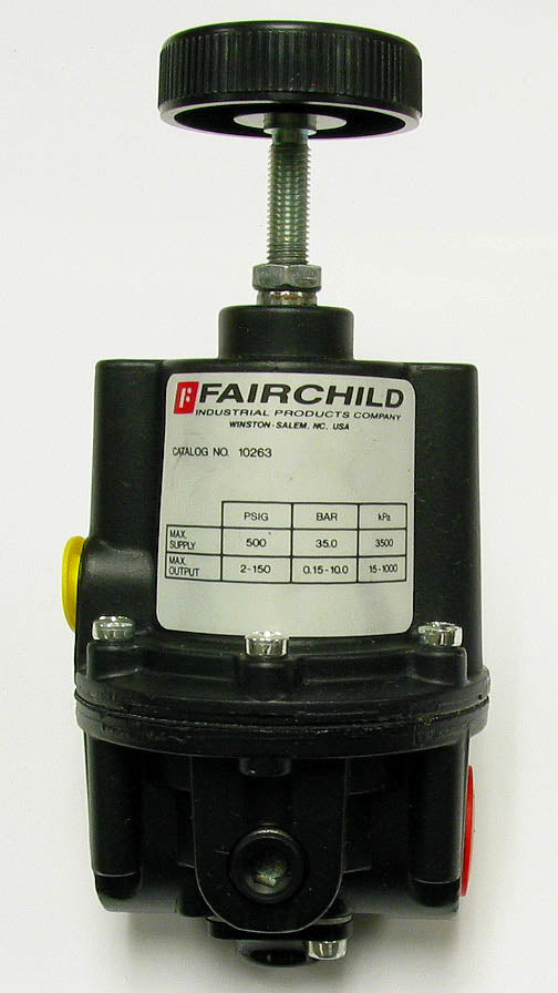 Fairchild 10263 Model 10 High Precision Air Pressure Regulator