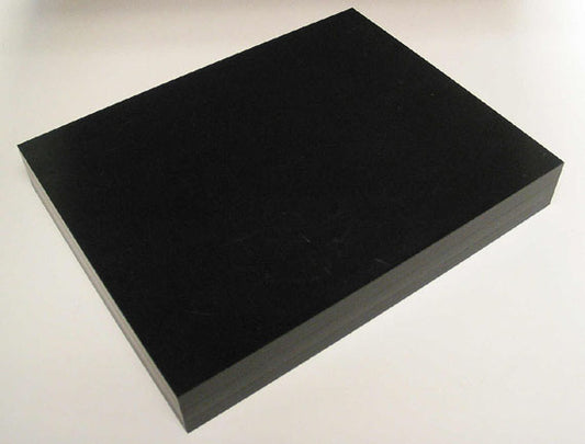 Plastic ABS Sheet Stock 13-7/16 x 10-7/16 x 1.950 Inch Thick