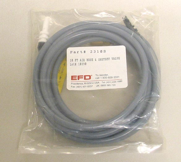 EFD 2310S Air Hose & Shutoff Valve