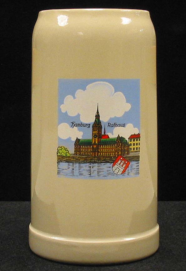 "Hamburg Rathaus" 1L Mug / Stein